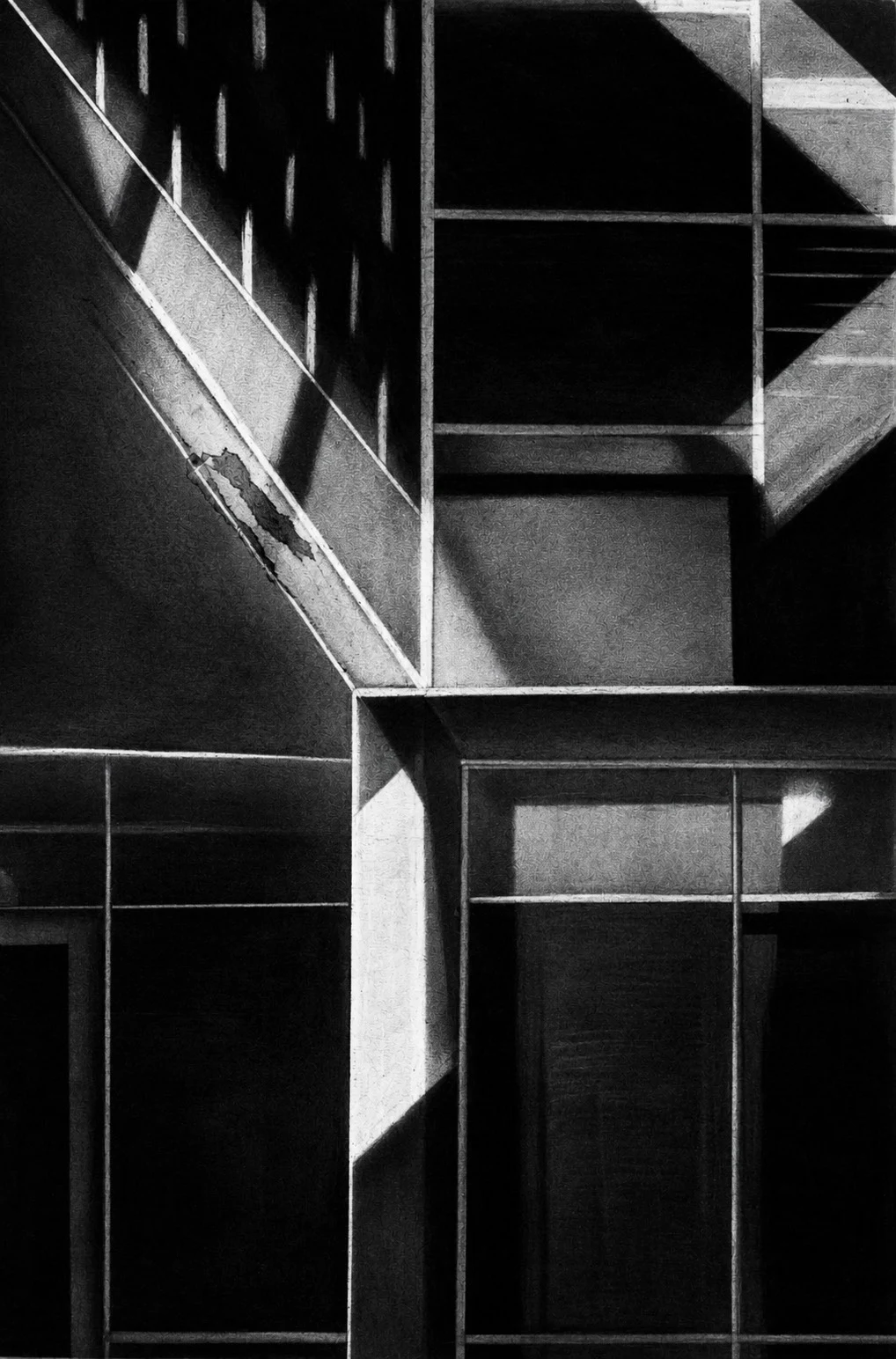 Contour & Charcoal Drawings — Charcoal Drawings While Contour drawings, image 1