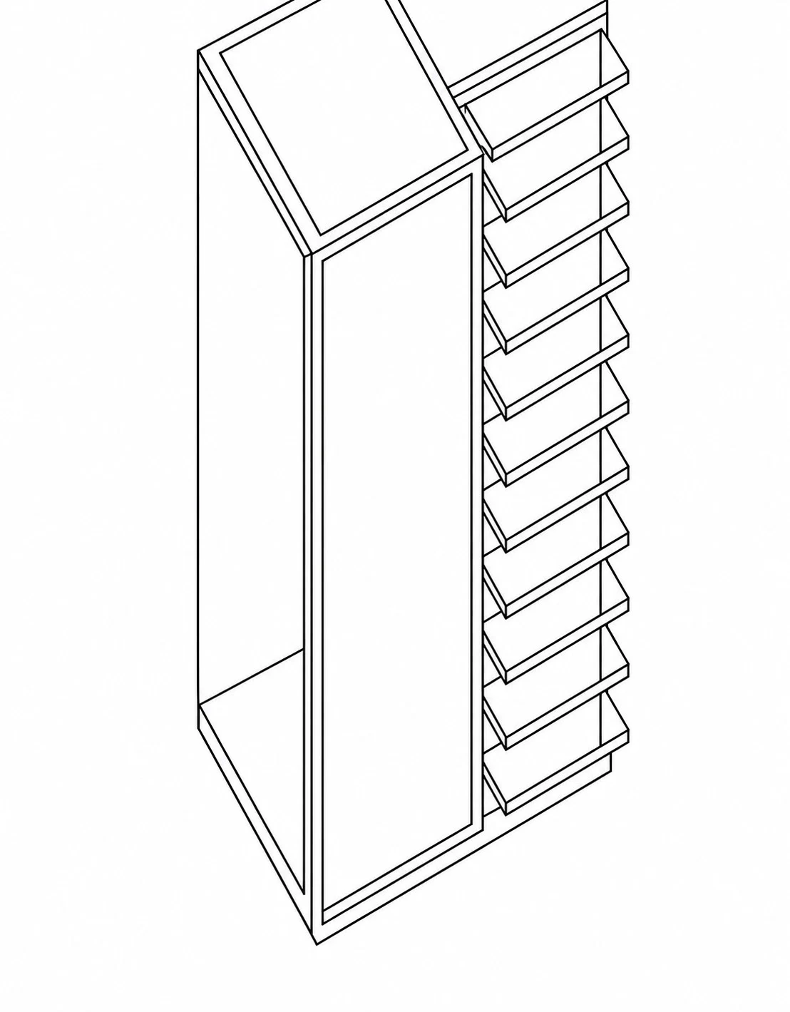 Woodnest Cabin — Section Study — Modification Drawing Process, image 6