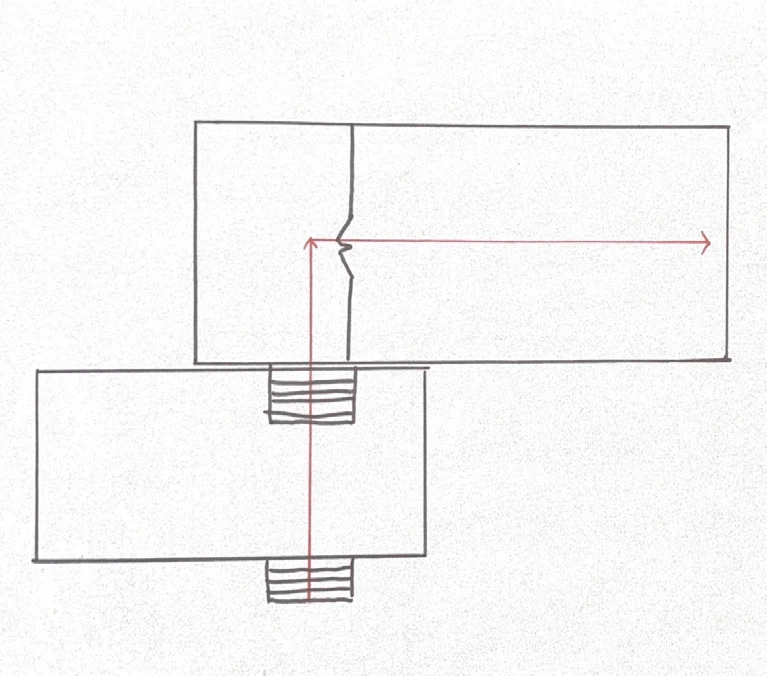 Farnsworth House — Section Edit — Design Analysis North to South Section, image 3