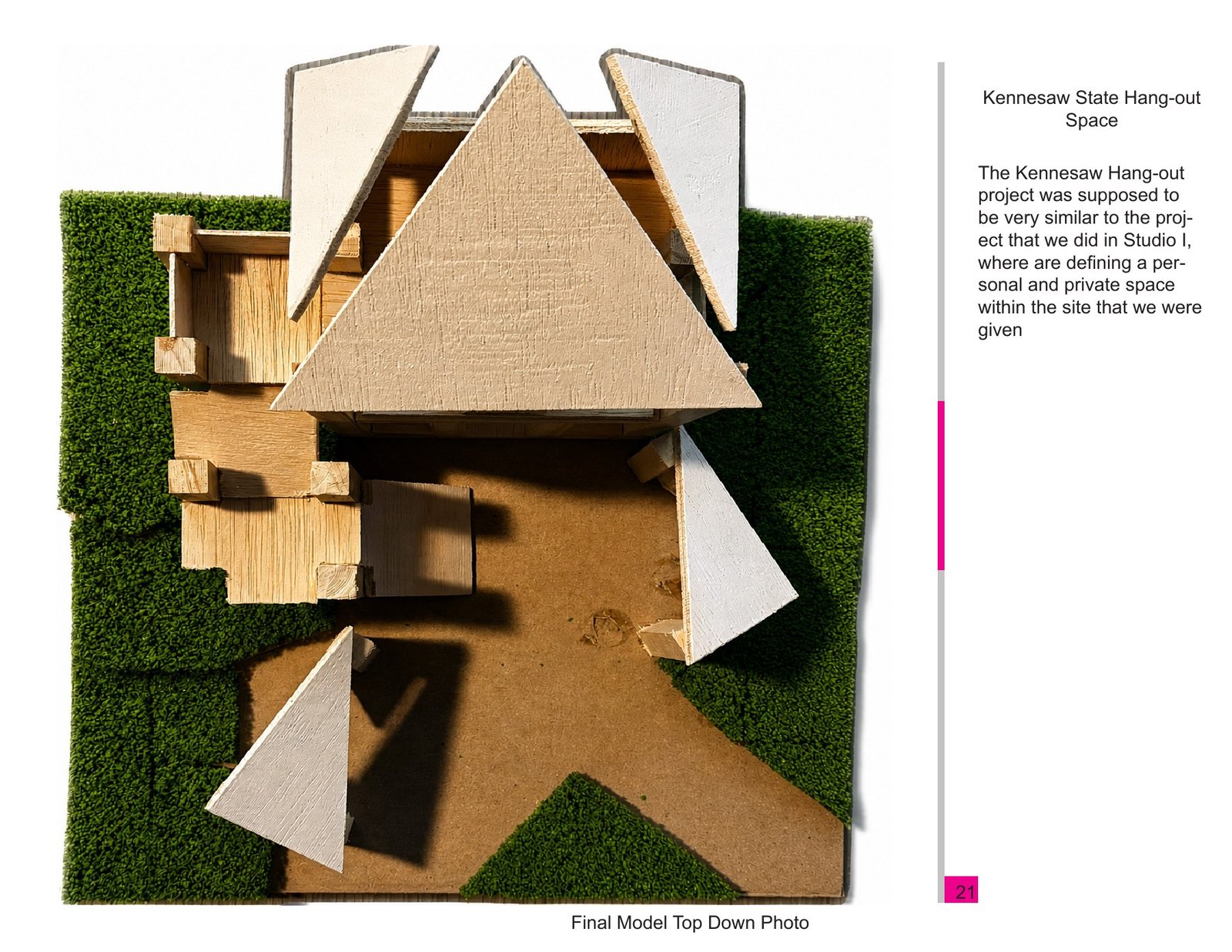 Original portfolio sheet 21