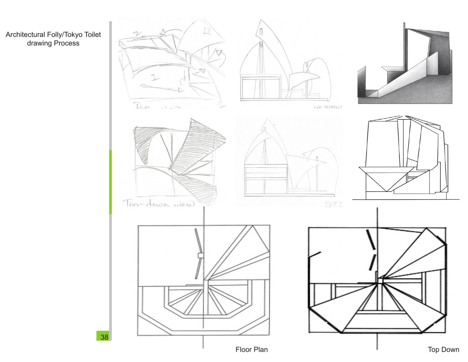 Original portfolio sheet 38