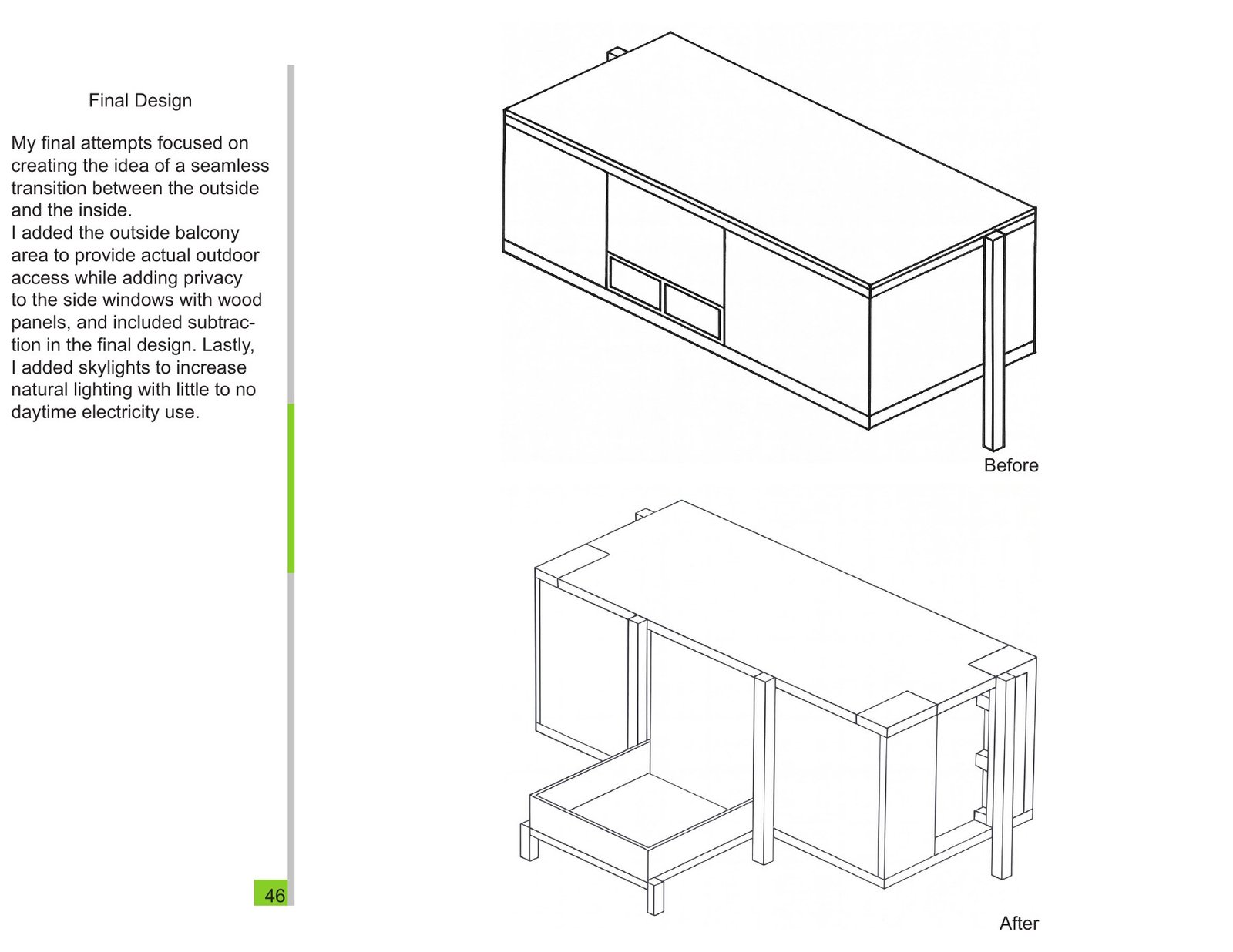 Original portfolio sheet 46