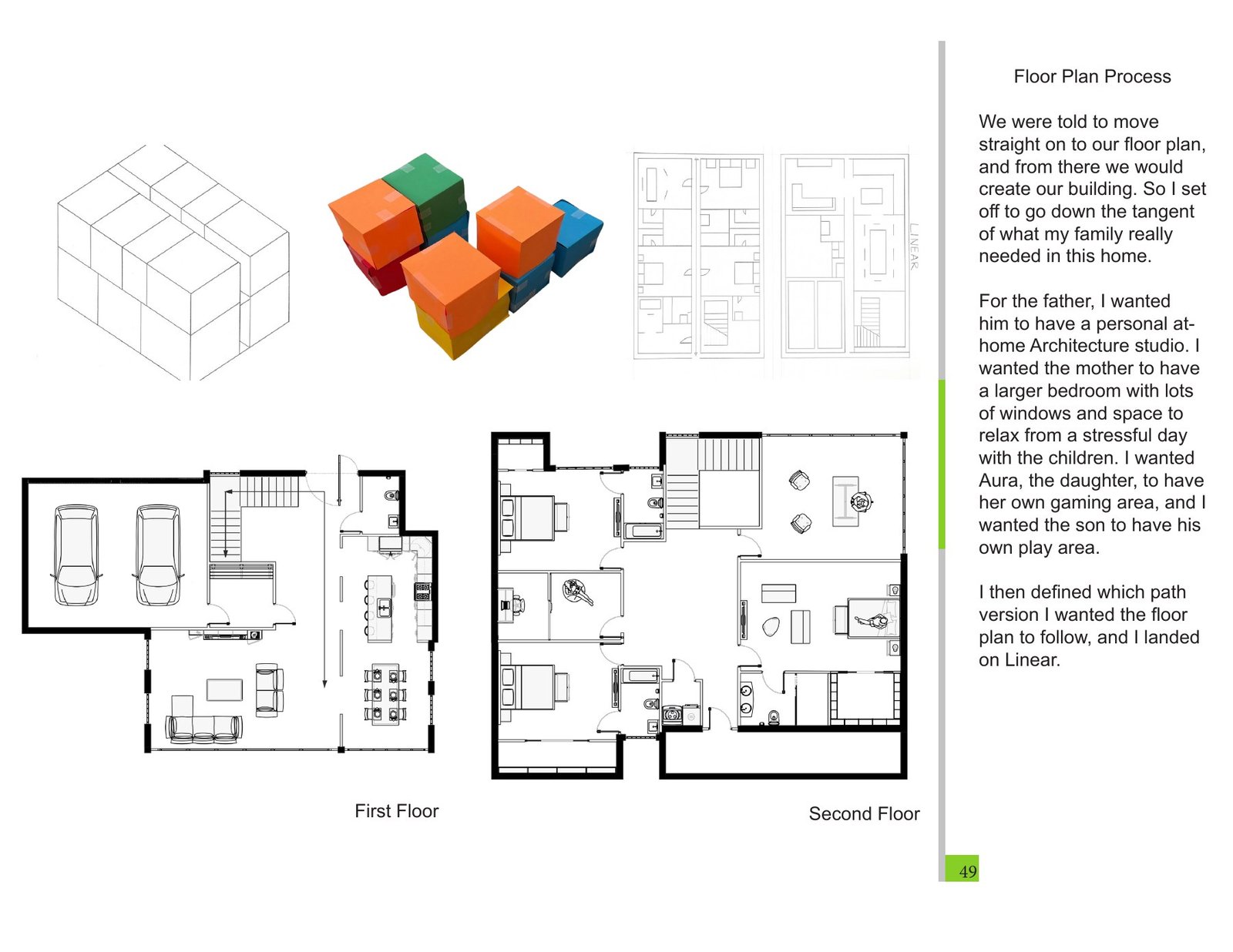Original portfolio sheet 49